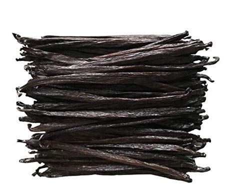 Vanilla Beans Tahitian Grade A for Baking Extract, Brewing, Paste, Cooking (11 ea) by FITNCLEAN VANILLA | ~6" Fresh Raw Natural NON-GMO Gourmet Whole Pods