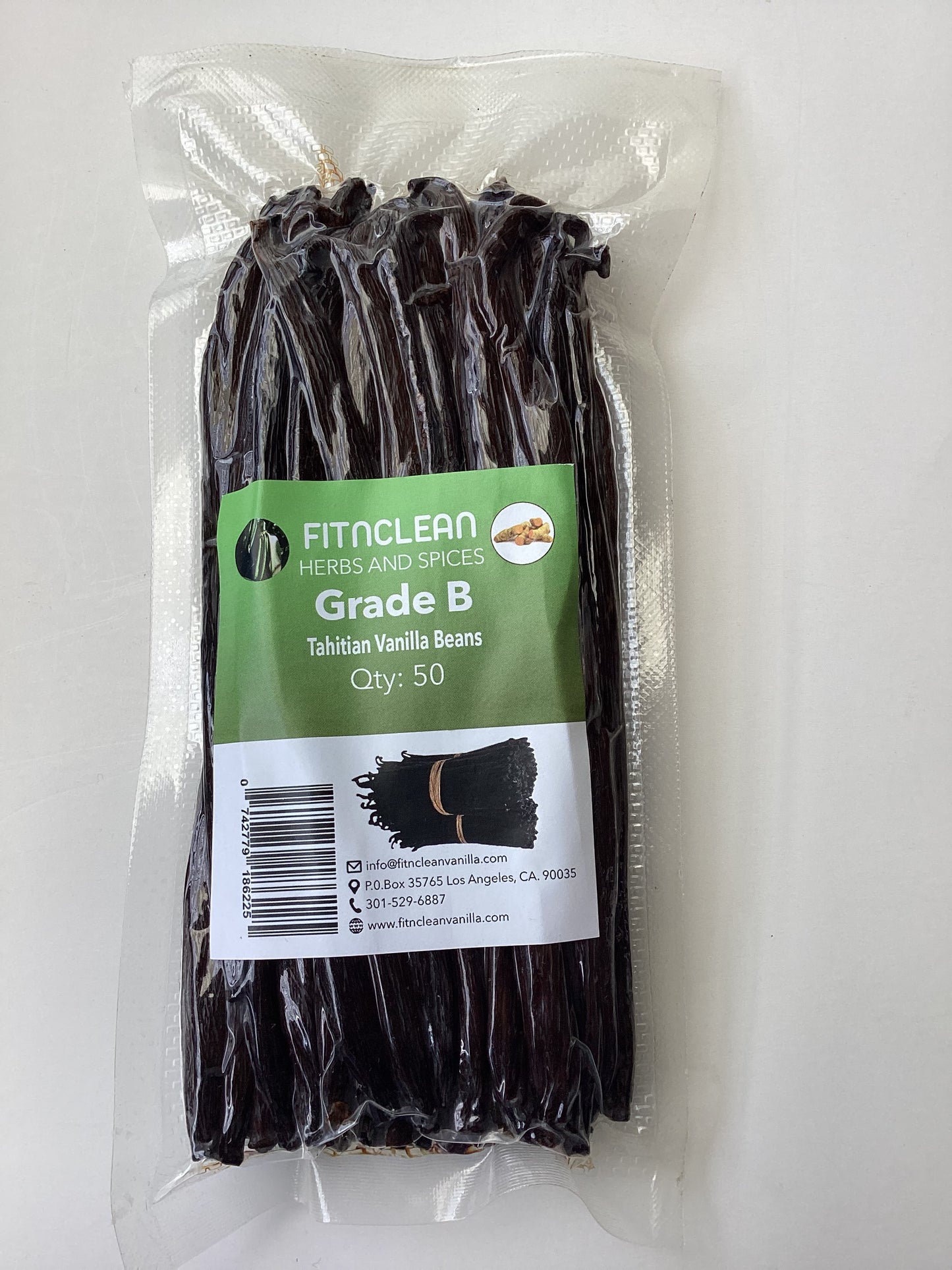 Tahitian Vanilla Beans Grade B for Flavorful Homemade Extract (By Count)