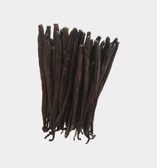 Organic Madagascar Vanilla Beans Grade A. Certified USDA Organic. Plump Fresh Optimum Flavor 6"-8" (By Weight)