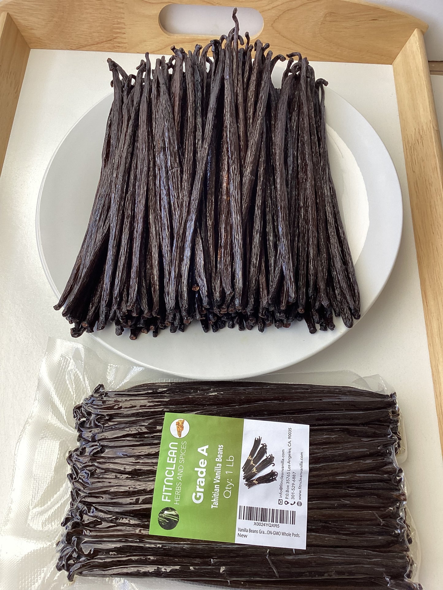 Tahitian Vanilla Beans Grade A (By Weight)