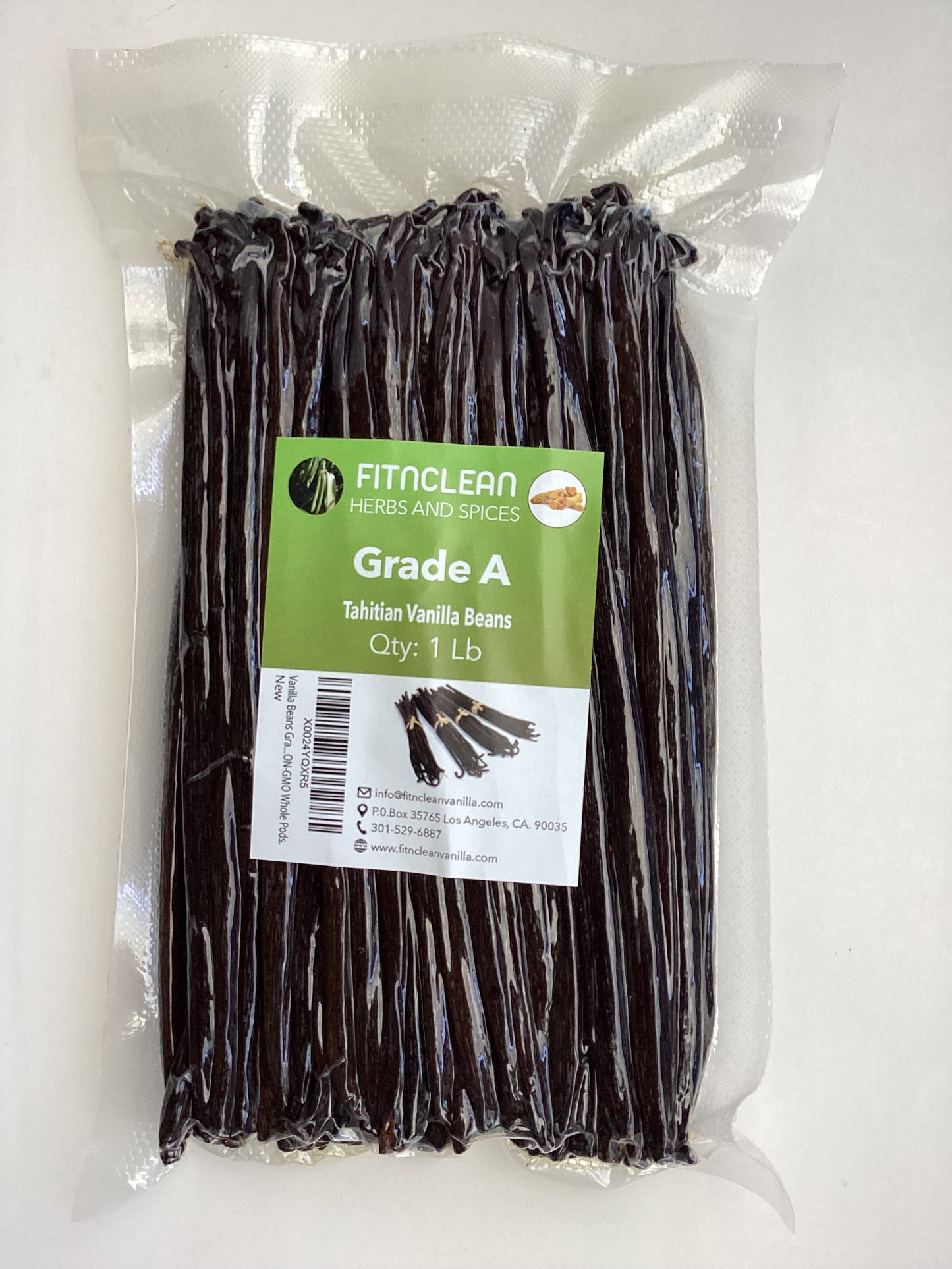 Tahitian Vanilla Beans Grade A (By Weight)