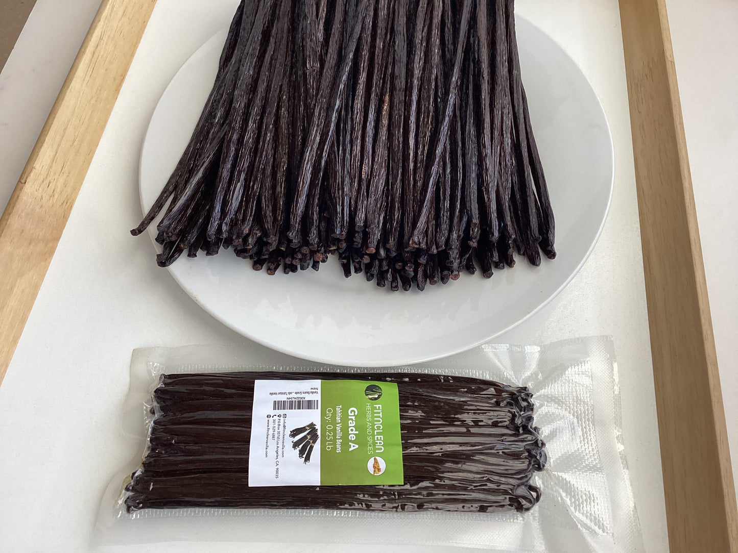 Tahitian Vanilla Beans Grade A (By Weight)