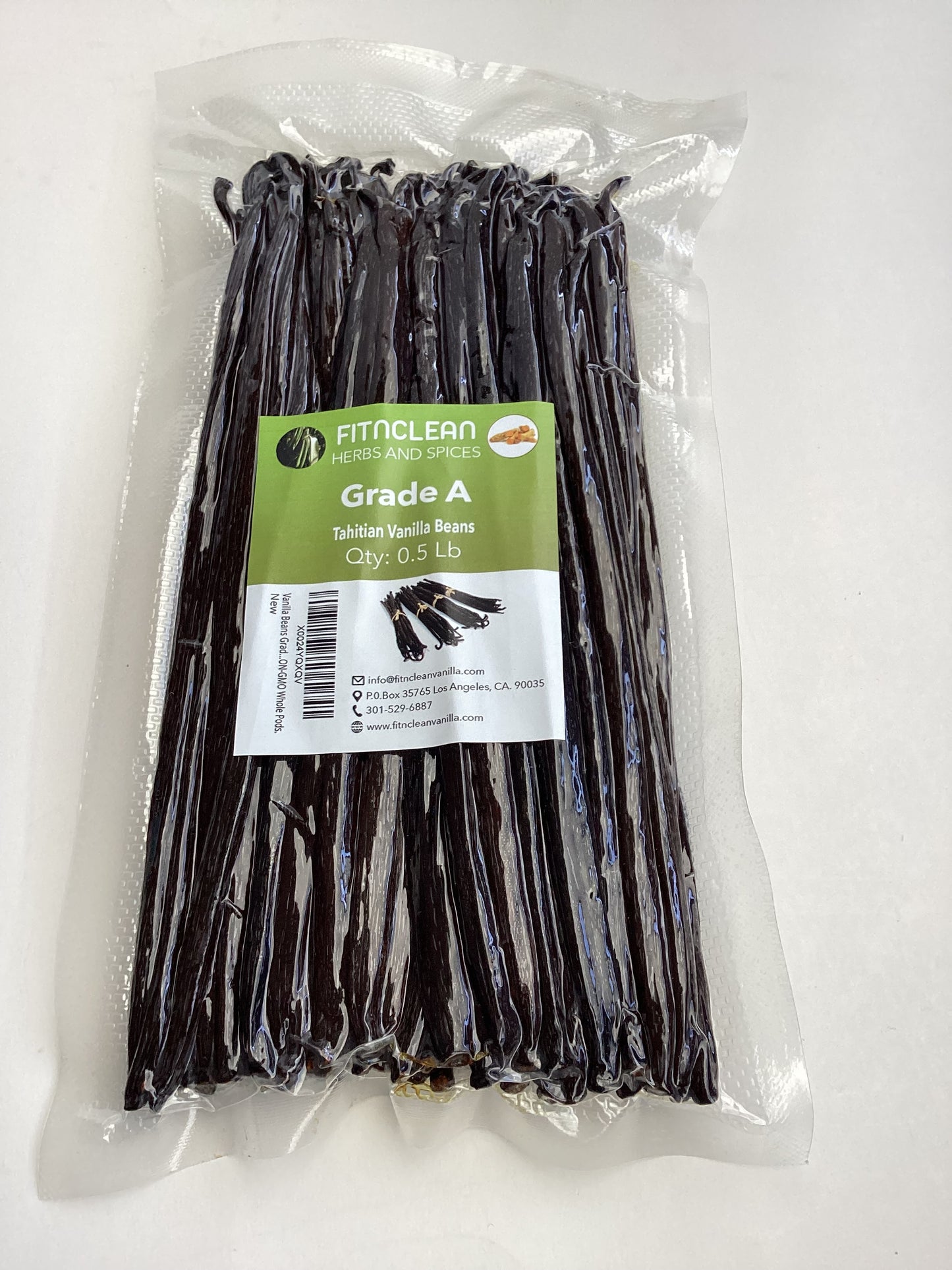 Tahitian Vanilla Beans Grade A (By Weight)