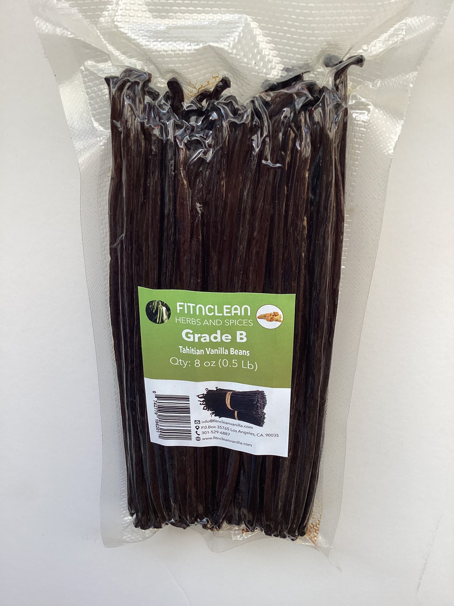 Tahitian Vanilla Beans Grade B (By Weight)