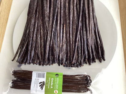 Tahitian Vanilla Beans Grade A (By Count)