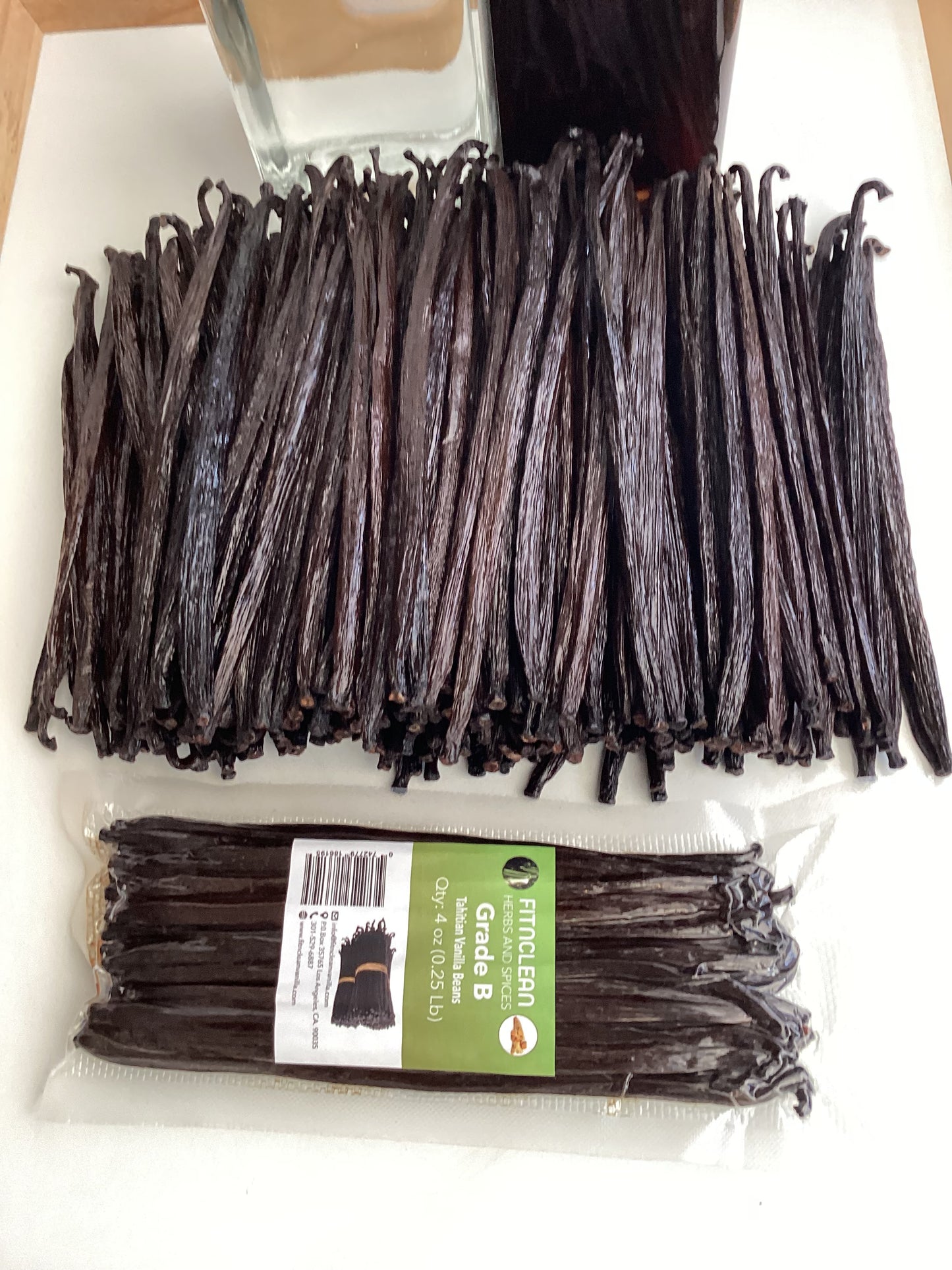 Tahitian Vanilla Beans Grade B (By Weight)